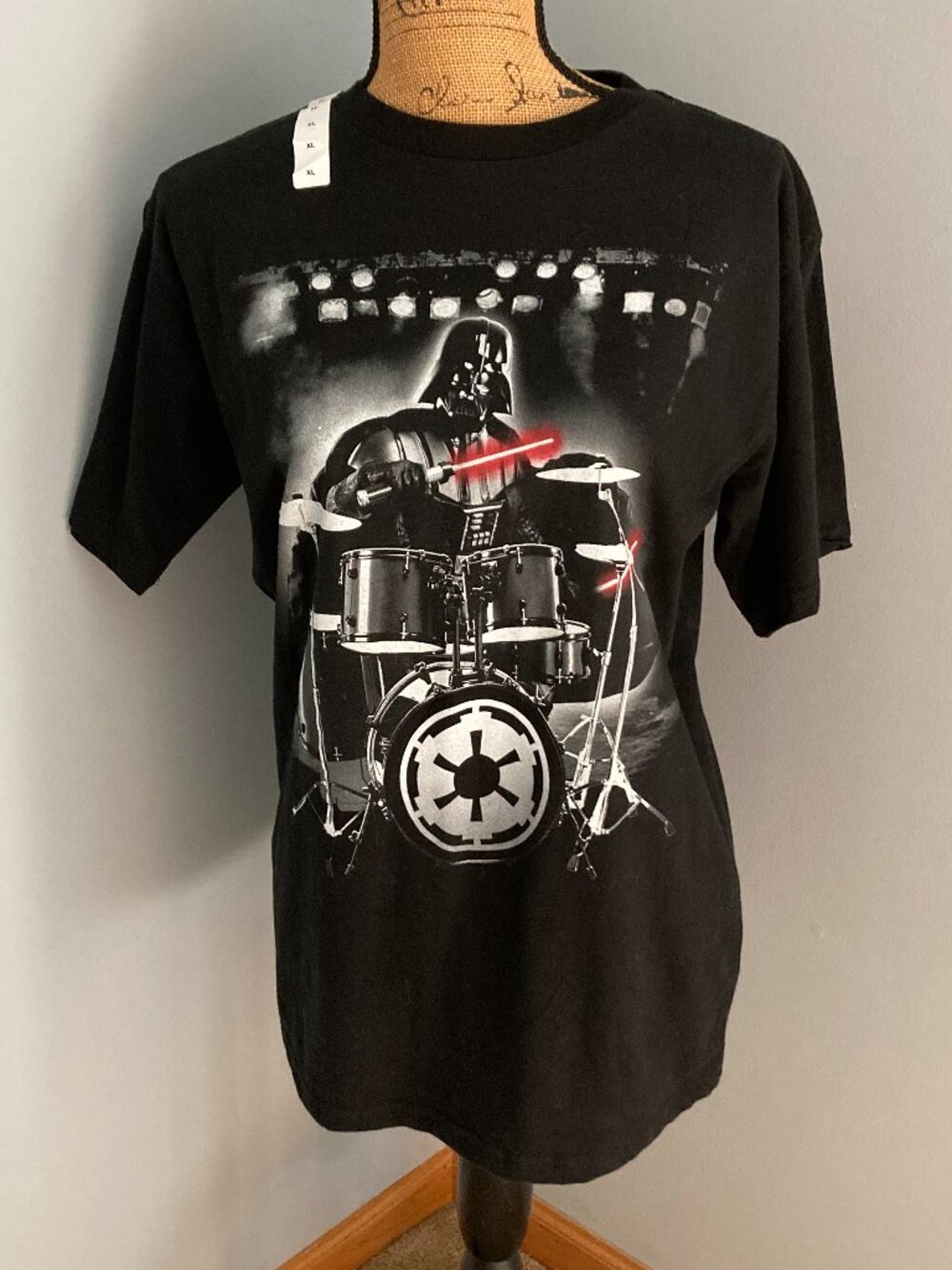 NWT Star Wars Darth Vader Drummer Size Youth XL or Adult XS Unisex by Fifth Sun